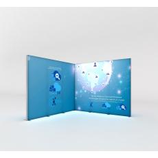Lightbox Exhibition Stand 3m x 3m