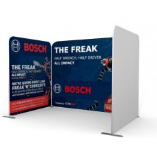 One Open Side 3m x 2m Fabric Display Stand