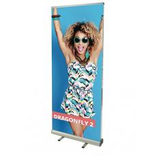 Dragonfly Double Sided Banner Stand