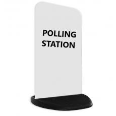 Polling Station Pavement Sign