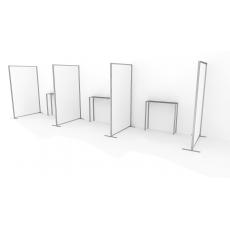 1.2m wide Freestanding Partition Wall