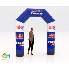 2.5m Printed Inflatable Arch