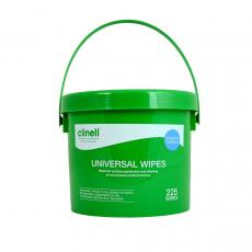 Bucket Clinell Universal Wipes 225