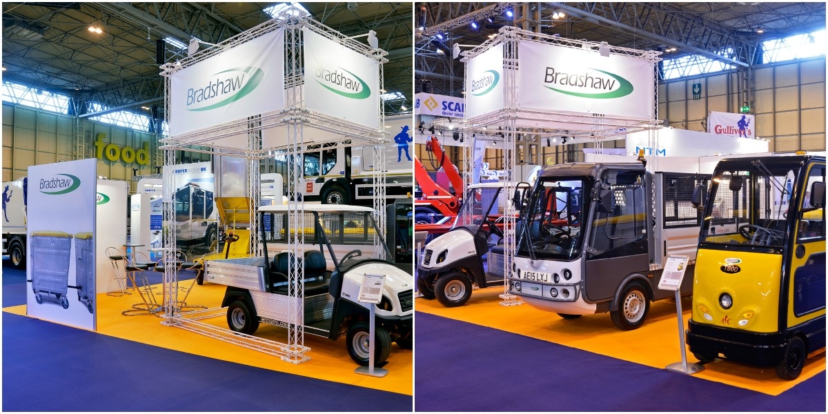 Bradshaw Electric Vehicles Exhibition Stands Exhibition Stand Hire