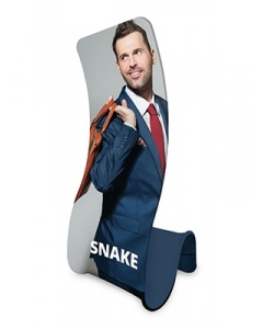 Formulate Snake Fabric Display Stands