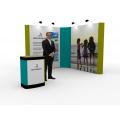 2x2 L Shaped Pop Up Exhibition Stand