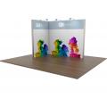 3x2 Modular Exhibition Stand Open Two Sides