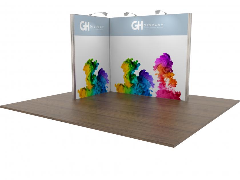 2m x 3m exhibition stand hire 2m x 3m exhibition stand hire