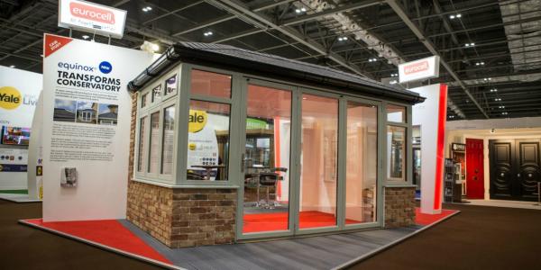 Eurocell PLC Custom Exhibition Stand for Grand Designs Live