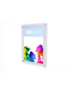 Wall Mounted Acrylic Poster Holder