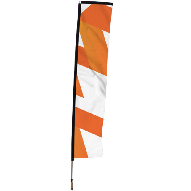Printed Rectangular Flag | Beach Flags | Custom Printed Flags
