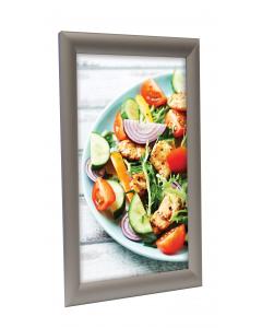 Snap Frame Poster Display 25mm Silver