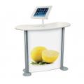 iPad counter mounted on exhibition counter