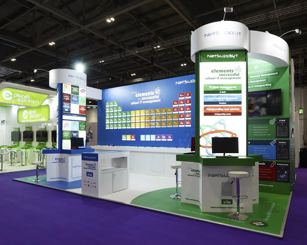 NetSupport Ltd Exhibition Stand at BETT 2018 NetSupport Ltd Exhibition Stand at BETT 2018