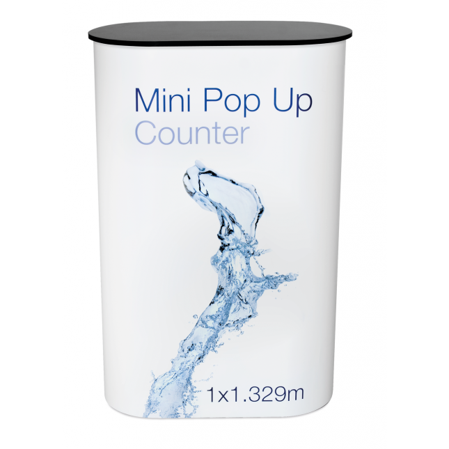 1x3 Mini Pop Up Counter black