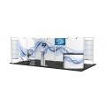 6m x 3m Centro modular stand with AV and product displays