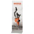 Wedge rigid banner with standard foamex graphic