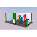 3 x 5 L shaped Pop Up Exhibition Stand