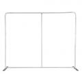 Framework for fabric display stands