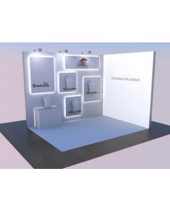 3m x 4m Exhibition Stand Hire