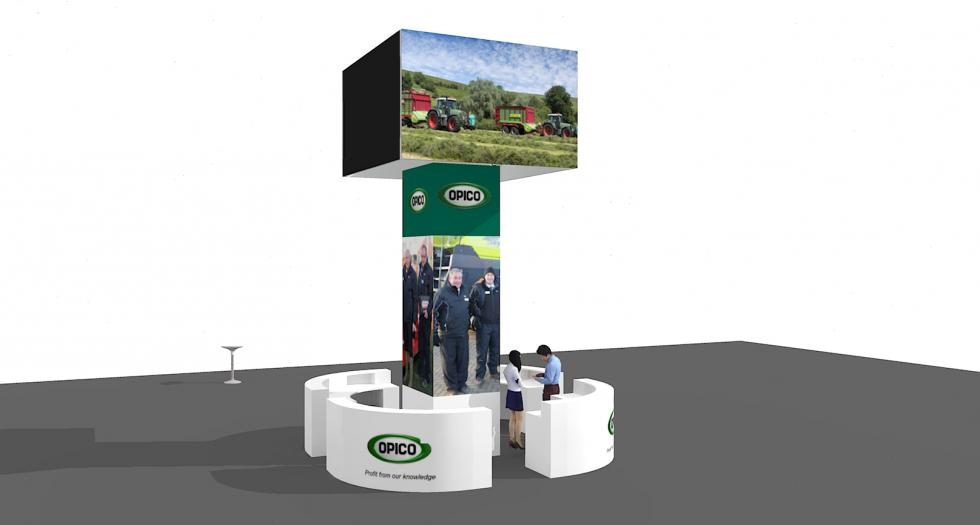 Opico Custom Displays at LAMMA 2019 Opico Custom Displays at LAMMA 2019