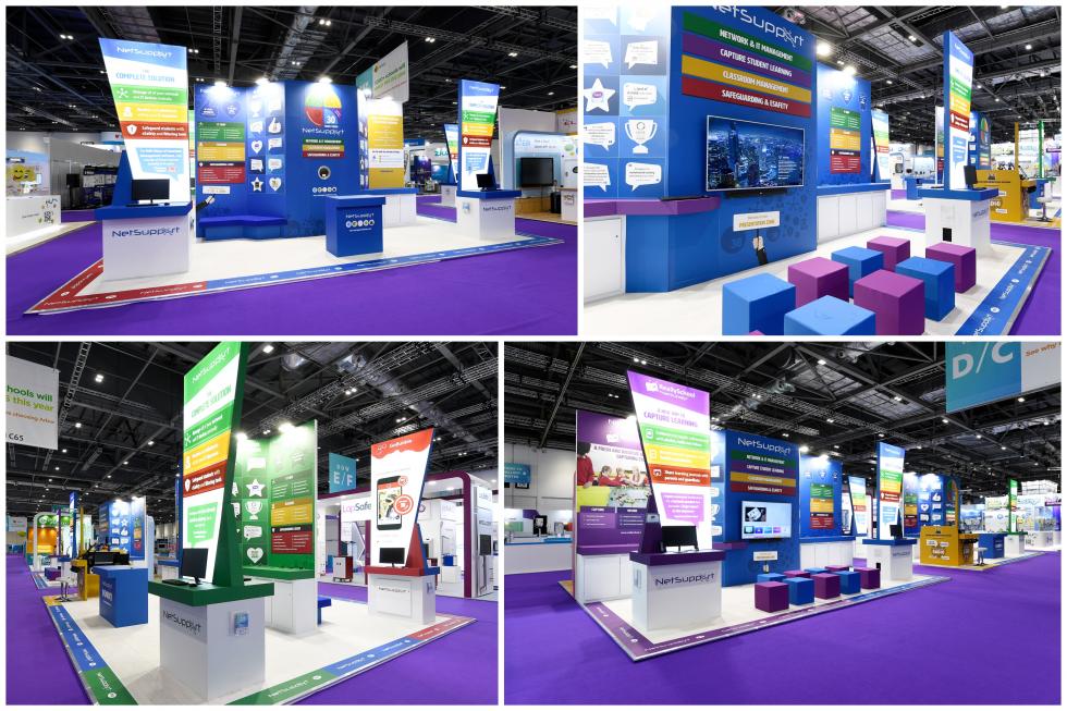 Exhibition stand for BETT 2019 Exhibition stand for BETT 2019
