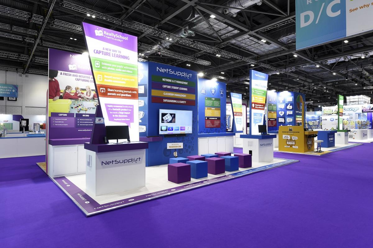 Custom exhibition stand at Fit Show