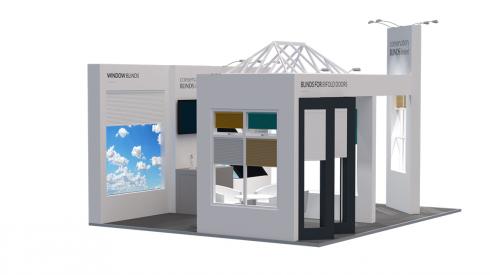 Conservatory Blinds Exhibition Stand Design