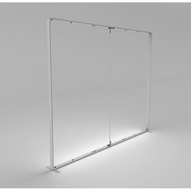 Internal framework for 3m portable lightbox display wall
