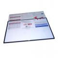 A2 Counter Mat Poster Holder with black boarder