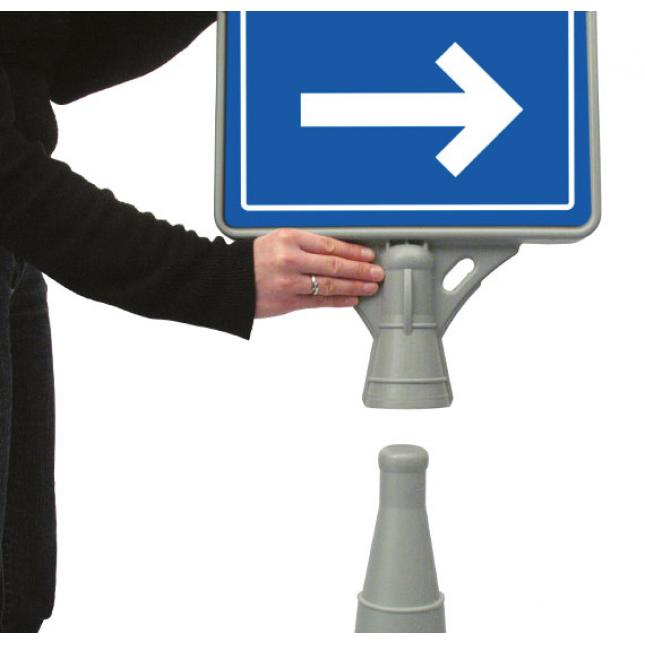 Waterbase Pyramid Sign Outdoor Poster Signs Pavement Signs