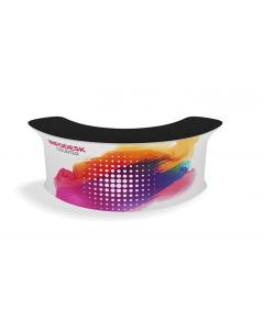 Curved Promotional Counter