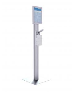 Sterimax Freestanding Modular Sanitiser Stand A4