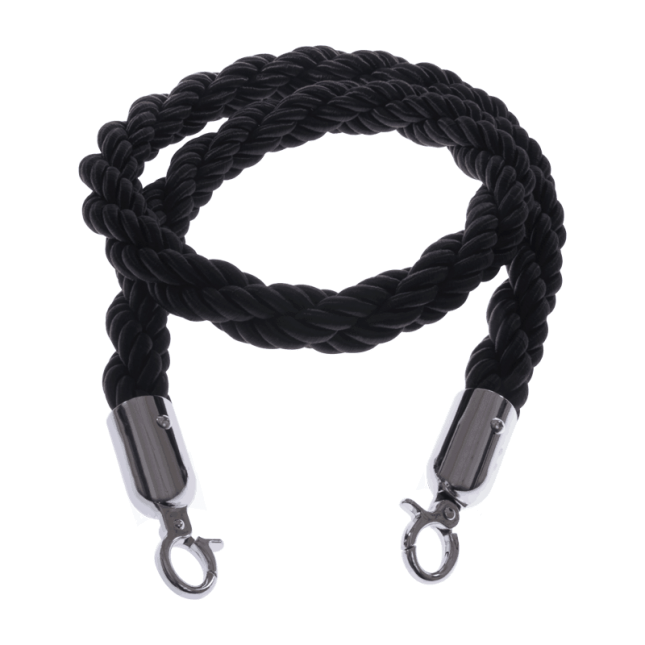 Black rope for barrier kit