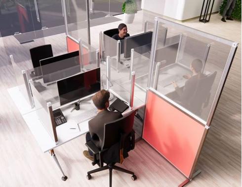 Office desk partitions and screens Office desk partitions and screens