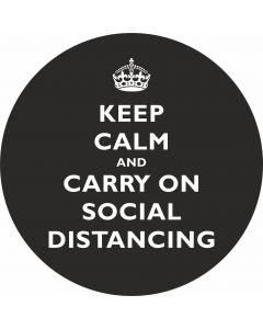 Floor Stickers for Social Distancing - Keep Calm