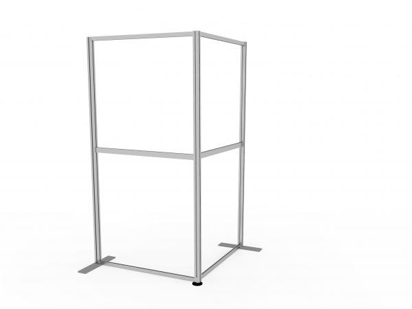 Two sided floor standing screen Two sided floor standing screen