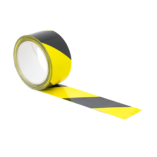 Yellow and Black Floor Tape Social Distancing Tape Yellow and Black