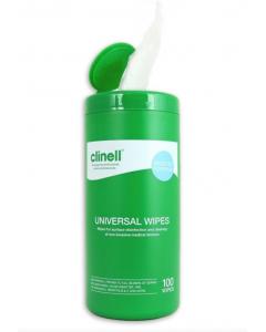Tub 100 Clinell Universal Wipes