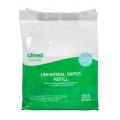 Pack for refilling clinell universal wipes bucket