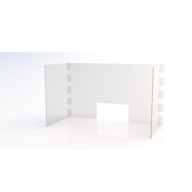 In stock | U Shape Simple Perspex Screen | Acrylic Screens | GH Display