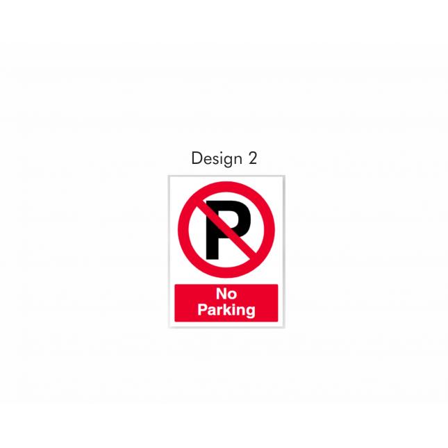 Design 2 No Parking sign