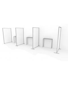 1.2m wide Freestanding Partition Wall