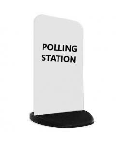 Polling Station Pavement Sign