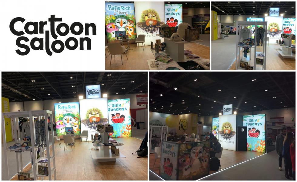 Cartoon Saloon Bespoke Exhibition Stand