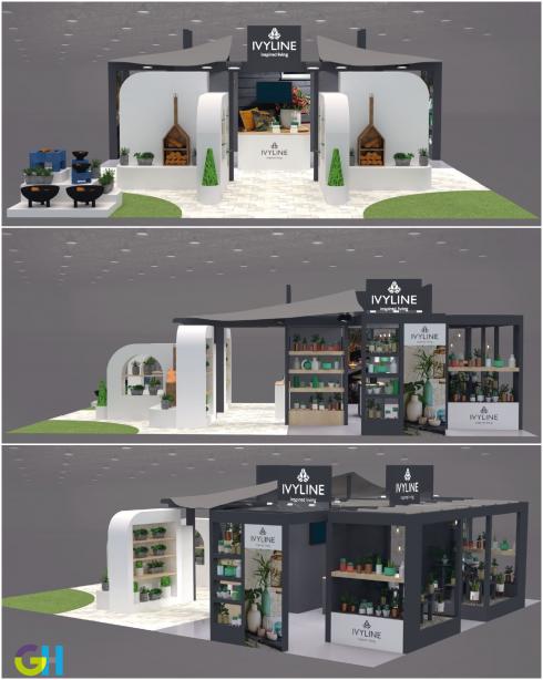 Ivyline exhibition stand design