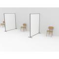 Floor standing COVID screen partition
